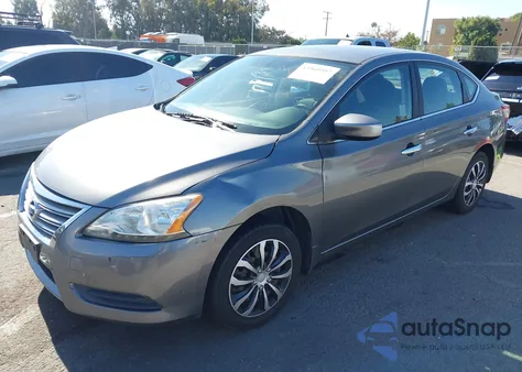 2015 Nissan Sentra Sv из США, поврежденный, VIN 3N1AB7AP1FY260802